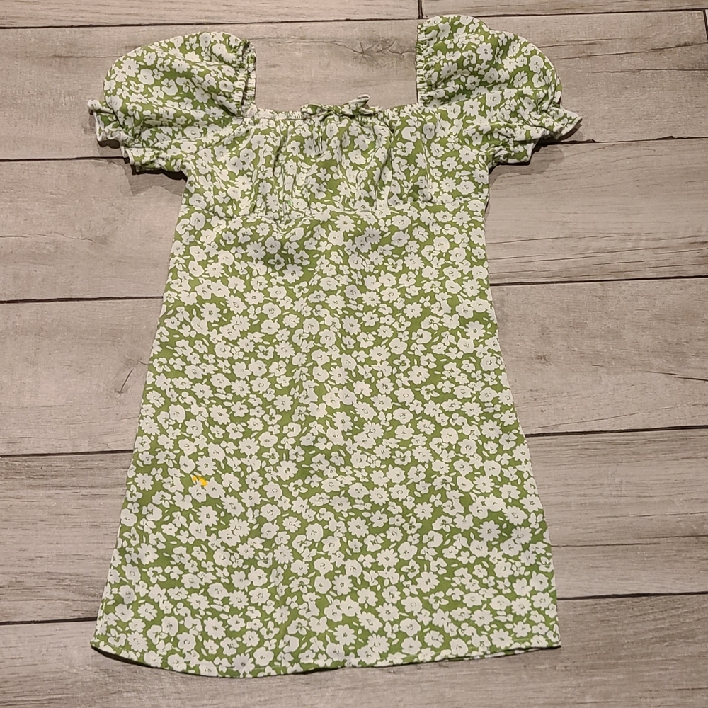💐 Girls flowered dress🧁🍋🌷🎀🦄🐯🐠🍓🦉🐧💘